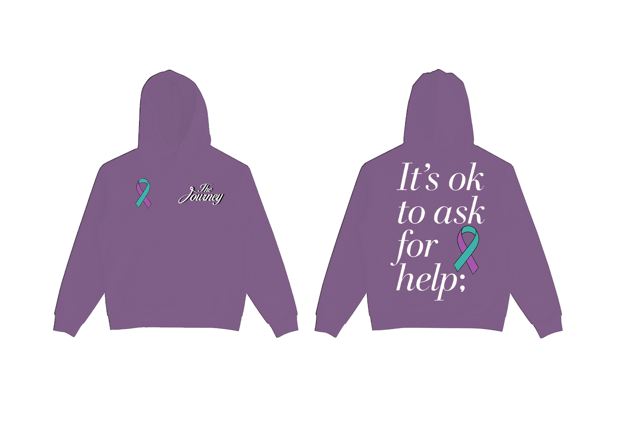 The Journey Mental Health Awareness Hoodie