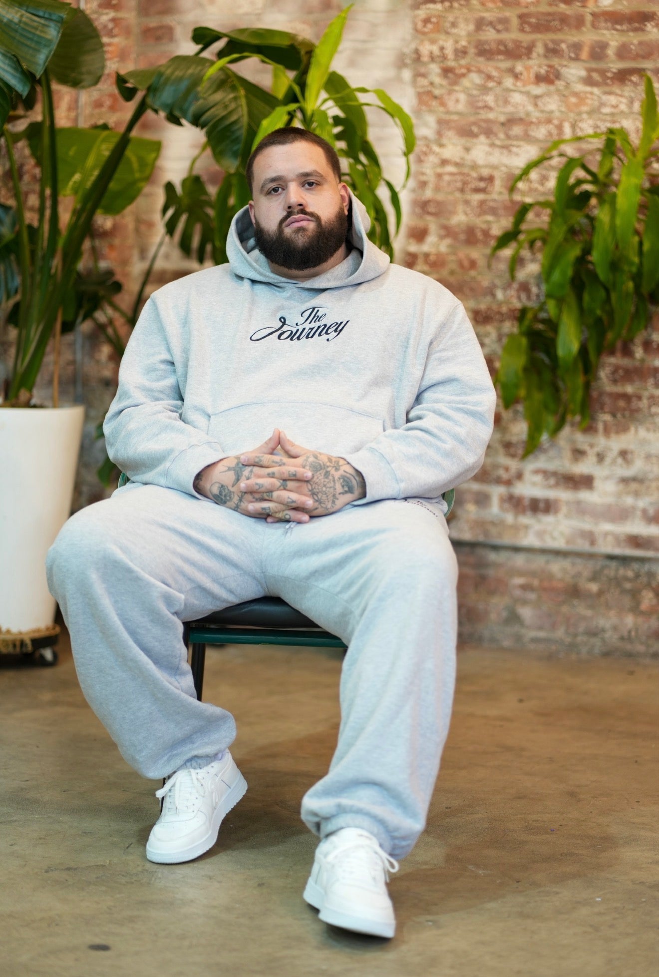 The Journey Script Hoodie