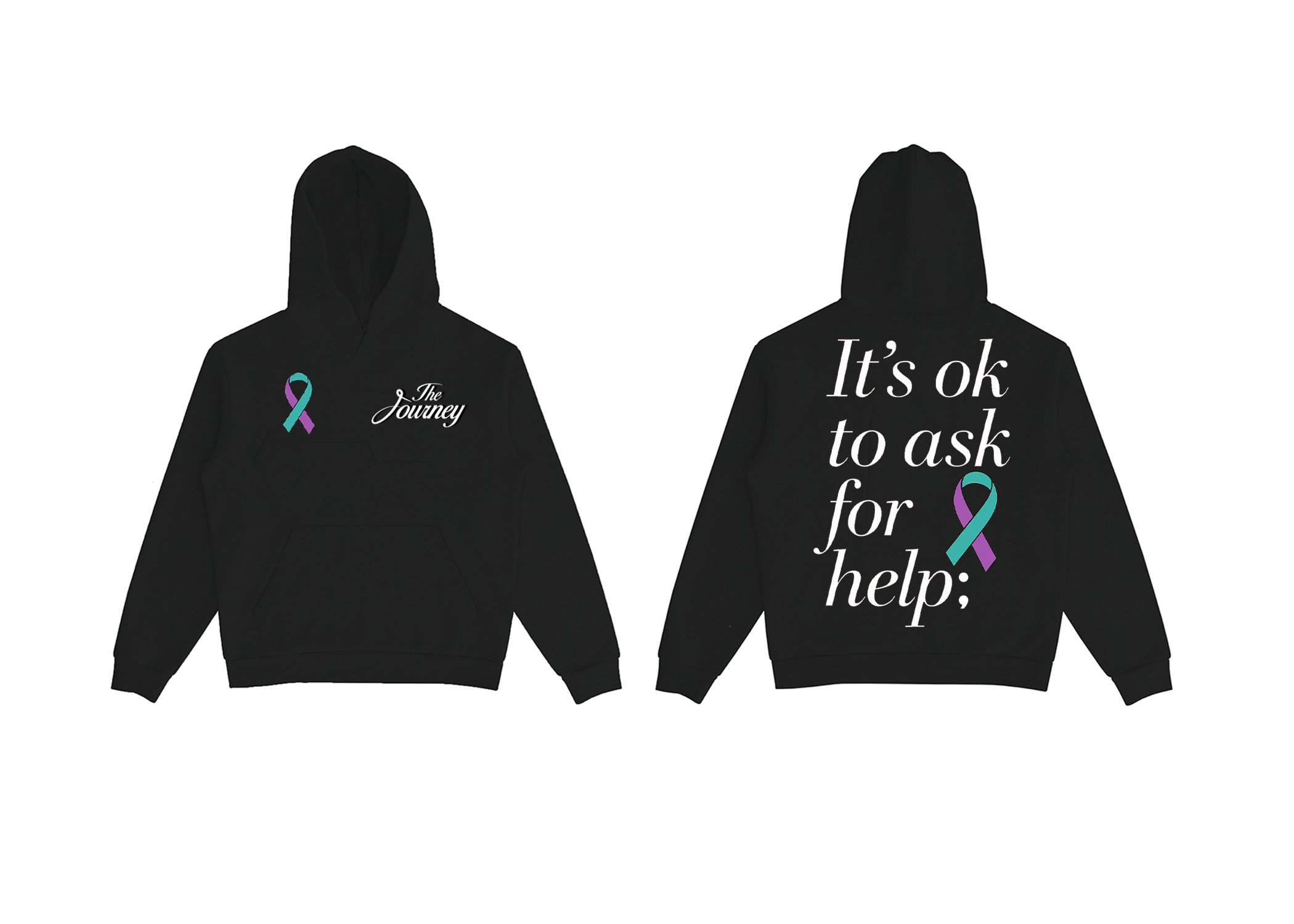 The Journey Mental Health Awareness Hoodie