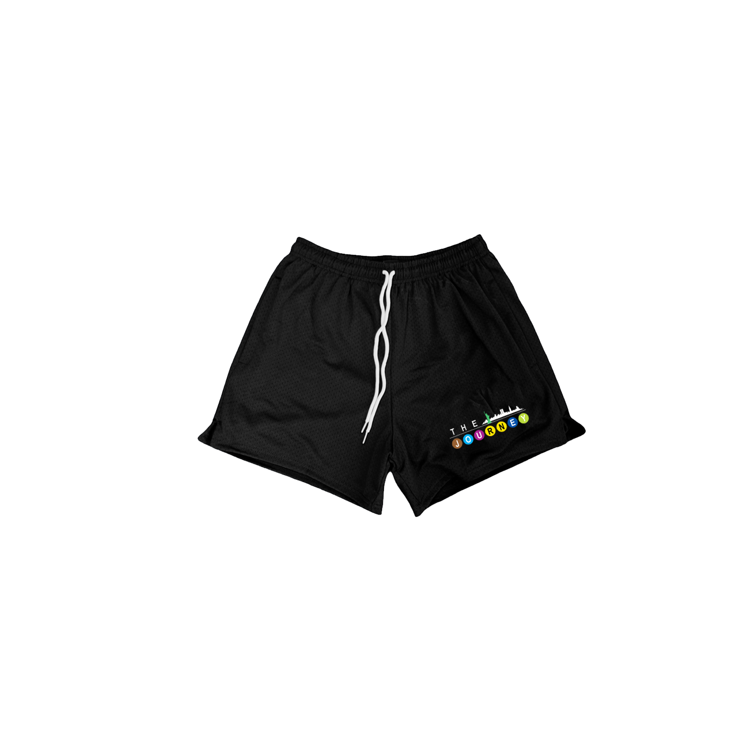 The Journey Subway Mesh Shorts (BLACK)