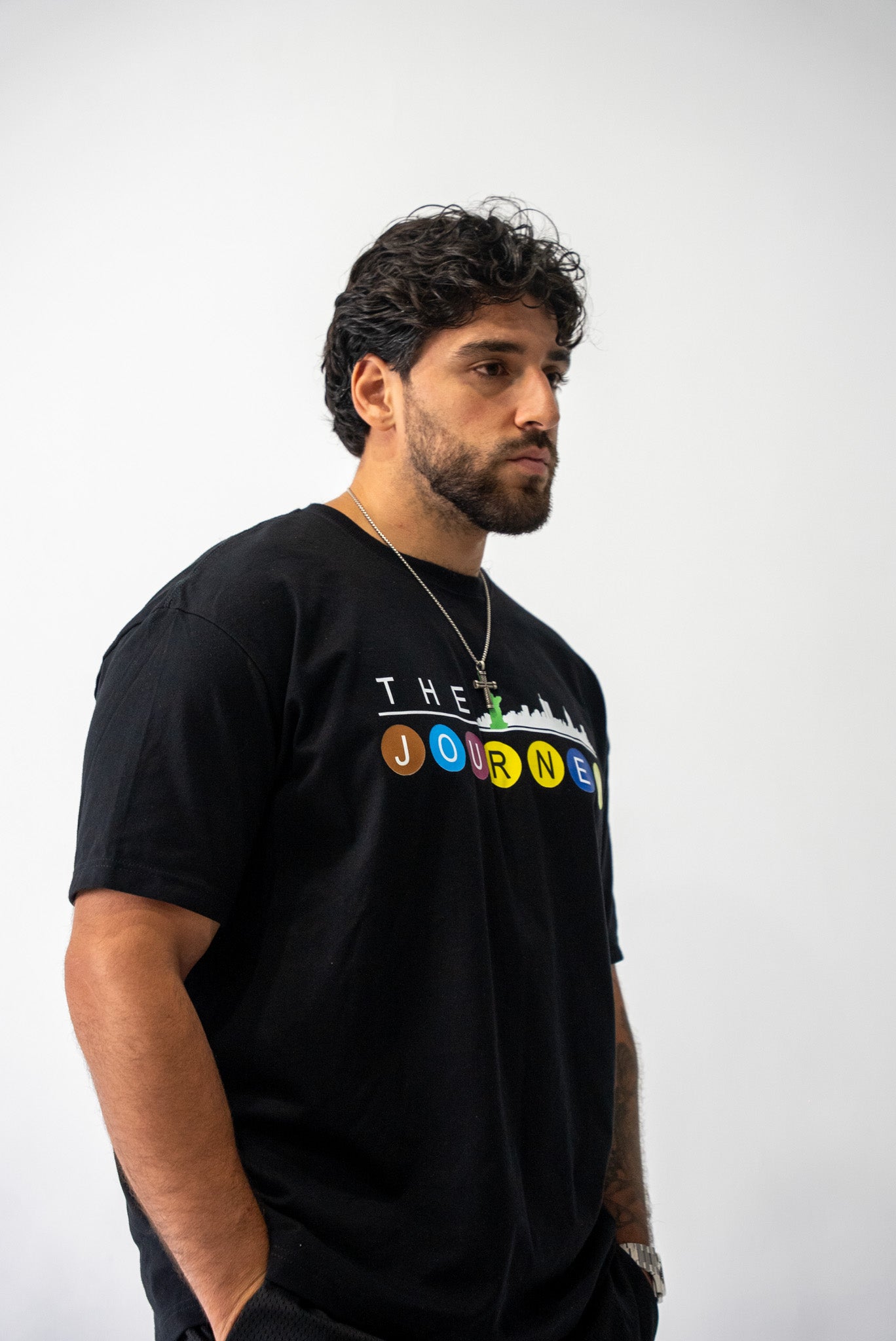 The Journey Subway T-Shirt (BLACK)