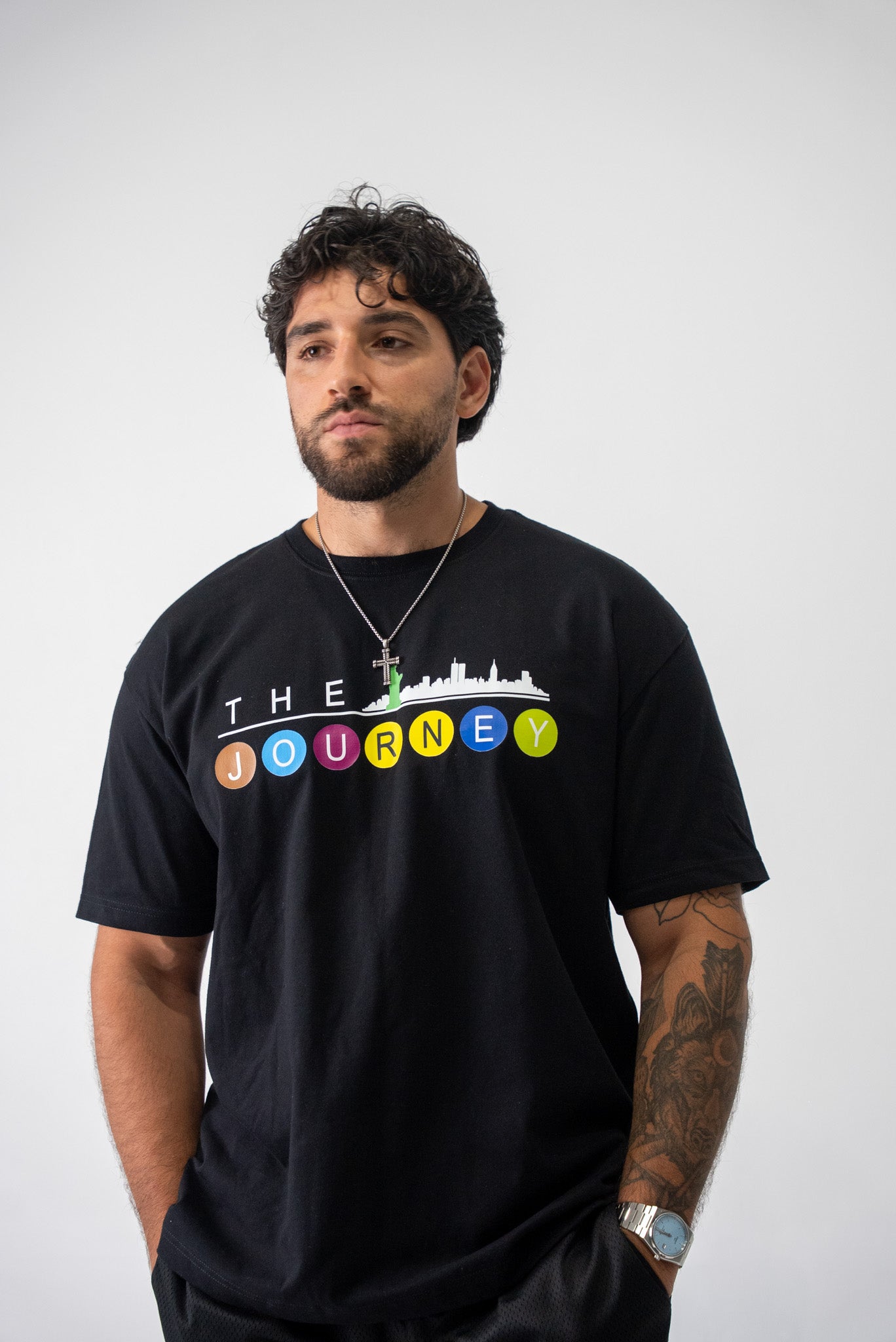 The Journey Subway T-Shirt (BLACK)