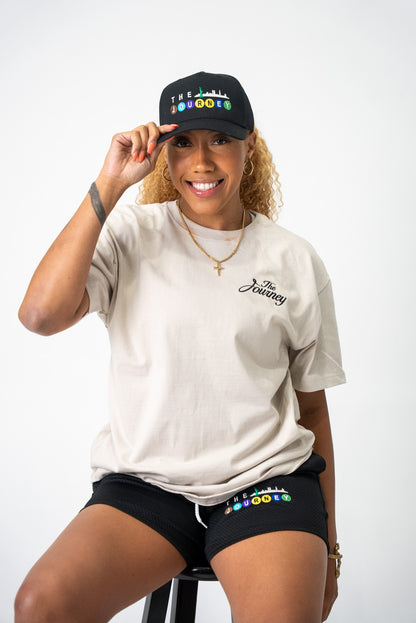 The Journey Script T-Shirt (CREAM)