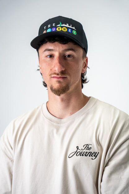 The Journey Script T-Shirt (CREAM)