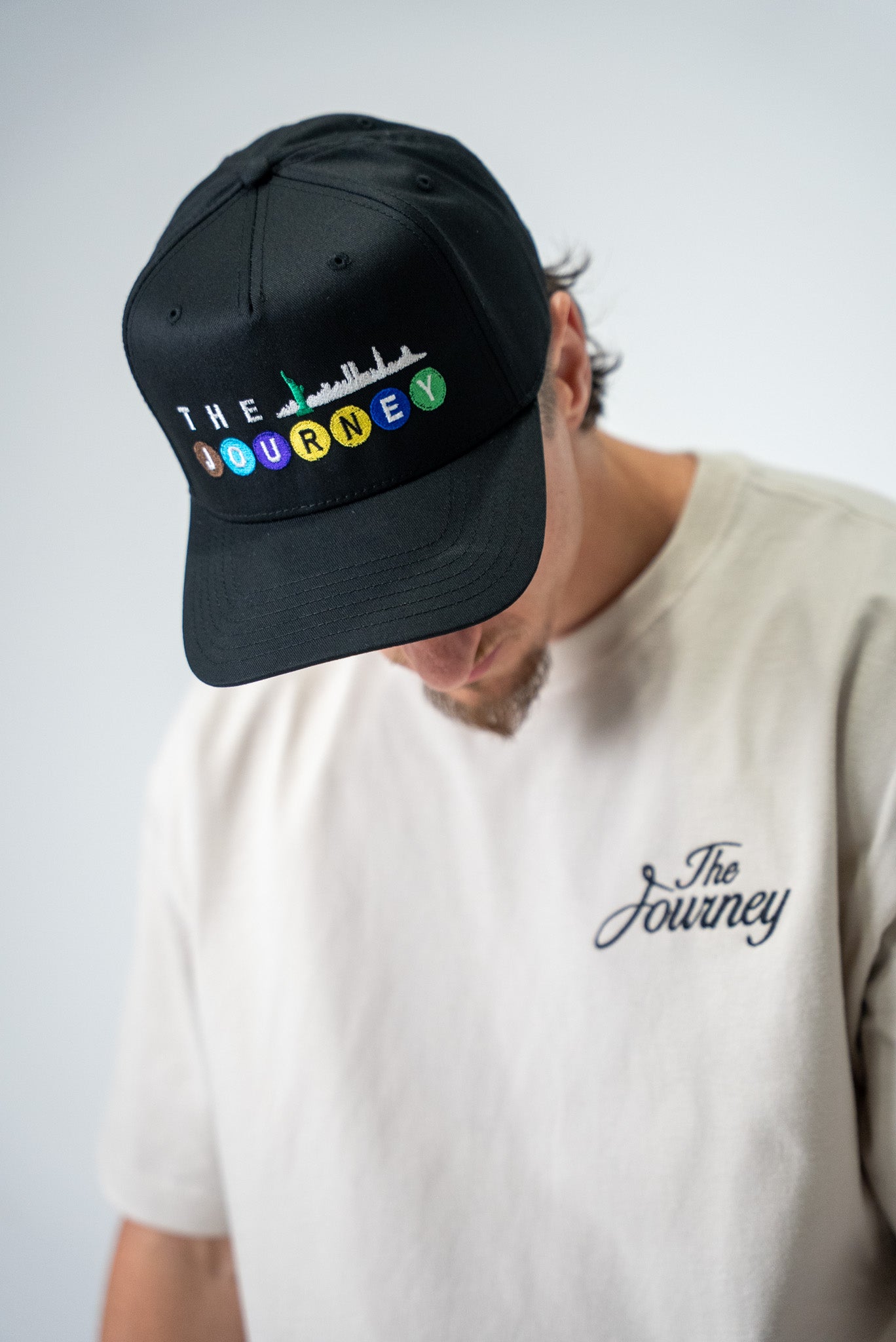 The Journey Script T-Shirt (CREAM)