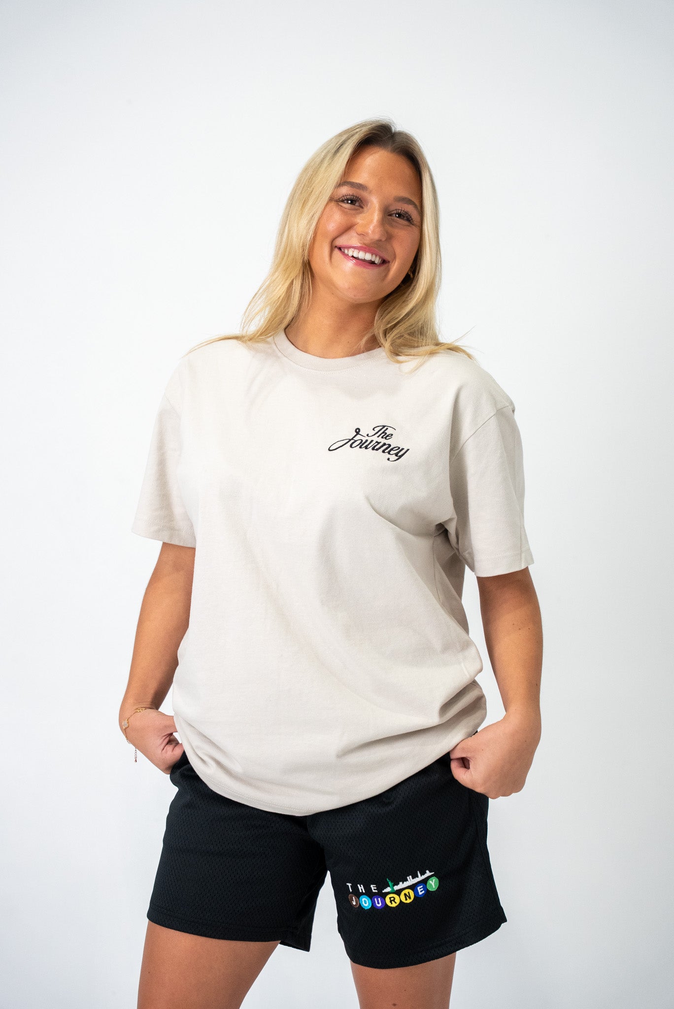 The Journey Script T-Shirt (CREAM)